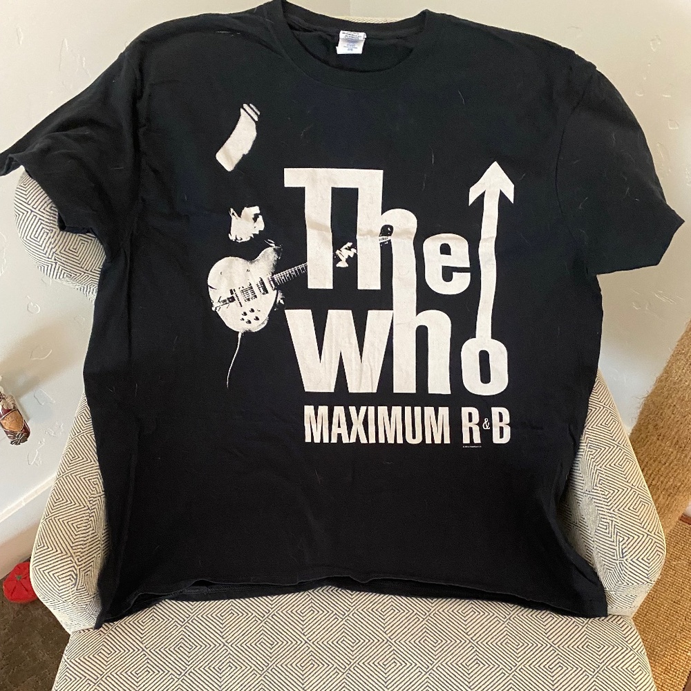 Gildan "THE WHO MAXIMUM R&B" T-Shirt XXL